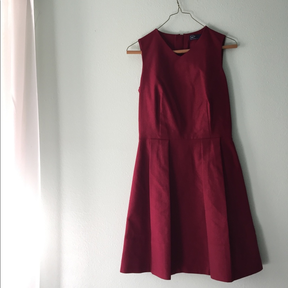 Gap Red Cocktail Dress
